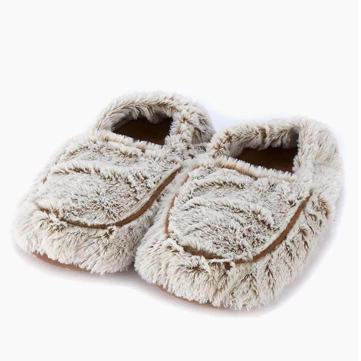 Warmies® Marshmallow Brown Slippers