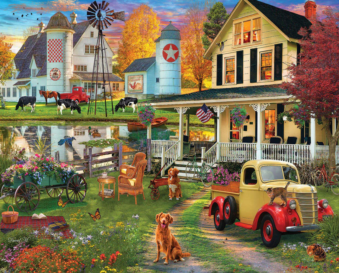 White Mountain Jigsaw Puzzle | Country Retreat 1000 Piece