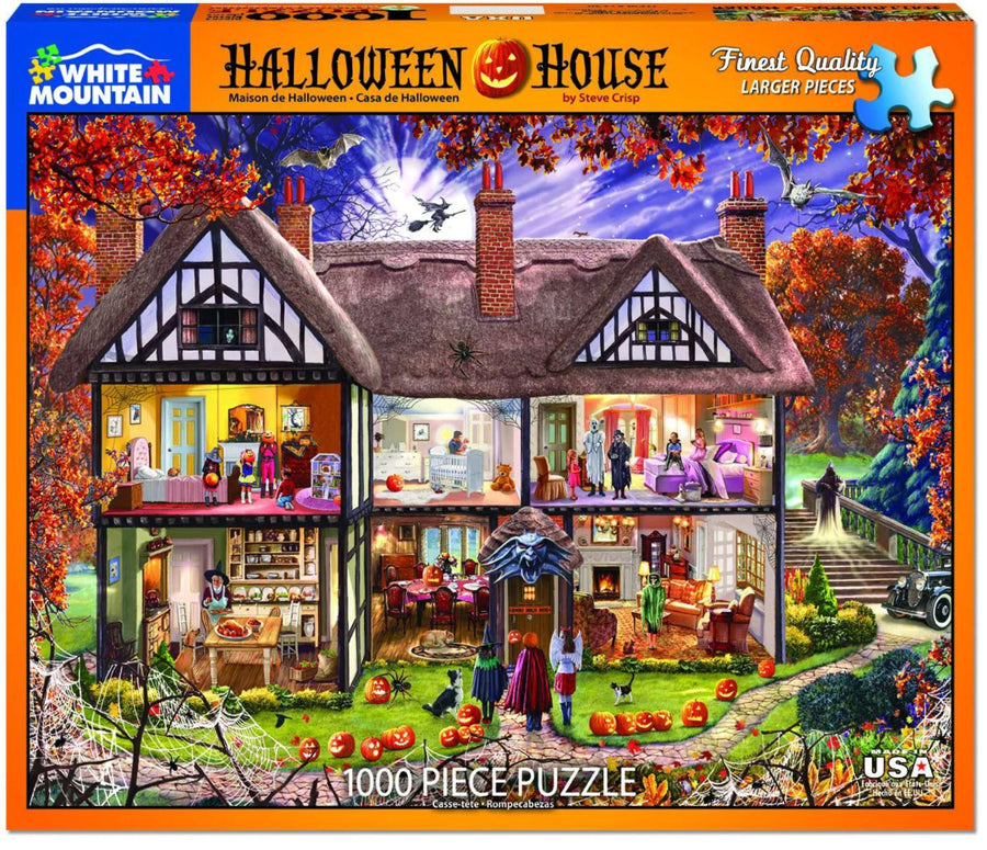 White Mountain Jigsaw Puzzle | Halloween House 1000 Piece