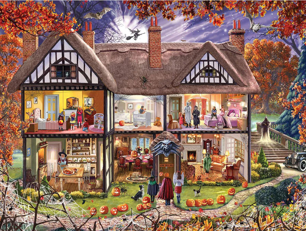 White Mountain Jigsaw Puzzle | Halloween House 1000 Piece