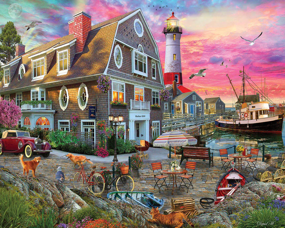 White Mountain Jigsaw Puzzle | Harbor Inn 1000 Piece