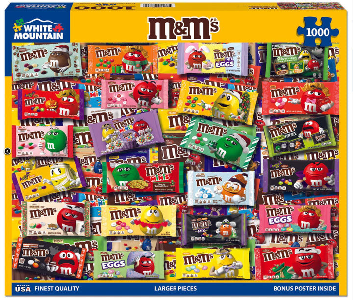 White Mountain Jigsaw Puzzle | M&M's 1000 Piece