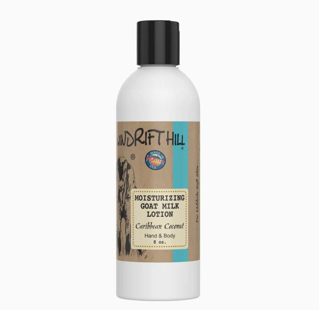 Windrift Hill Goat Milk Lotion | Caribbean Coconut Windrift Hill Goat Milk Lotion | Caribbean Coconut