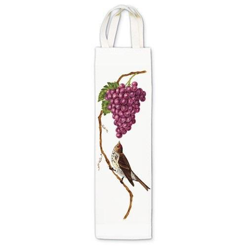 Wine Gift Caddy Tote | Purple Grapes