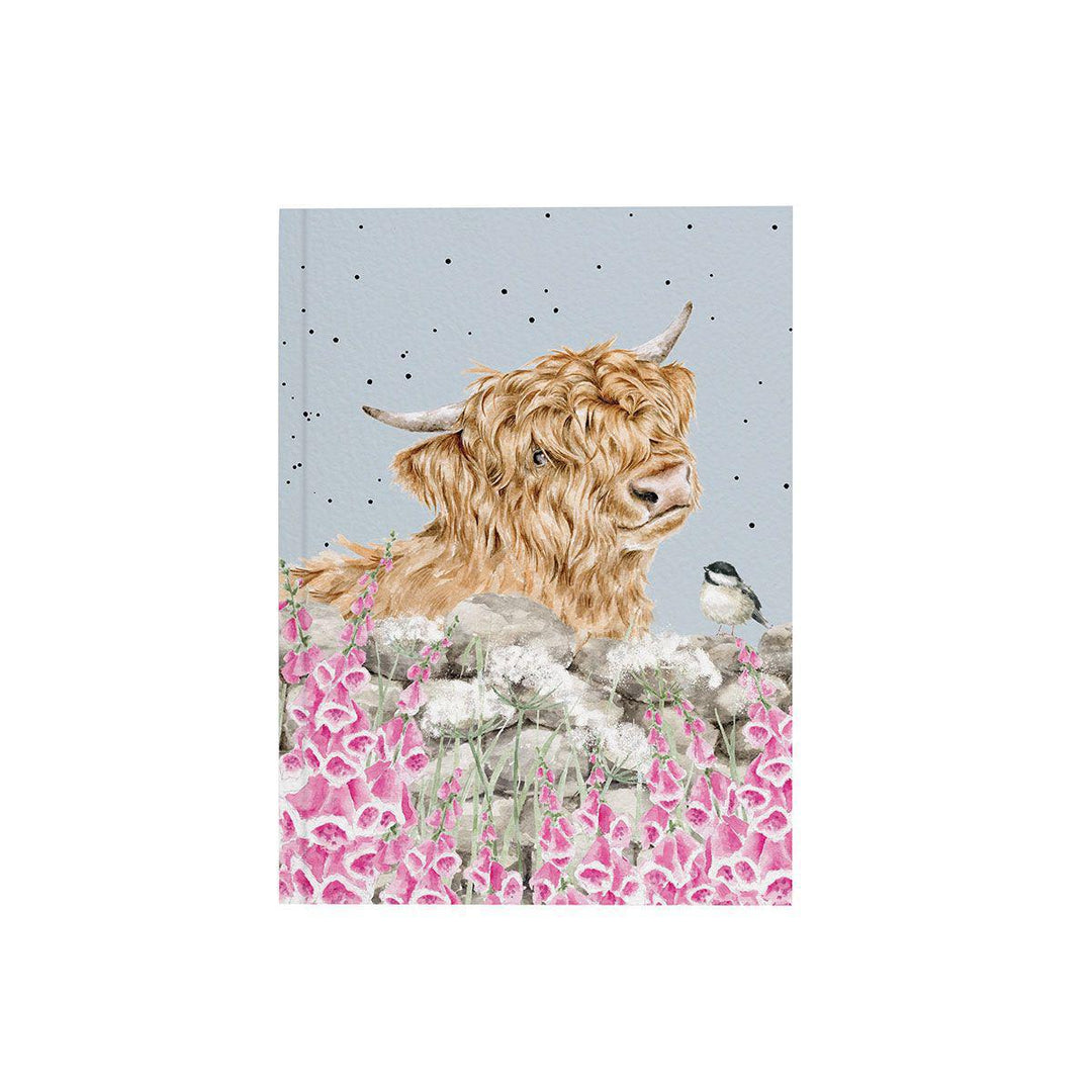 Wrendale Small Notebook | Highland Cow Just for Moo Wrendale Small Notebook | Highland Cow Just for Moo