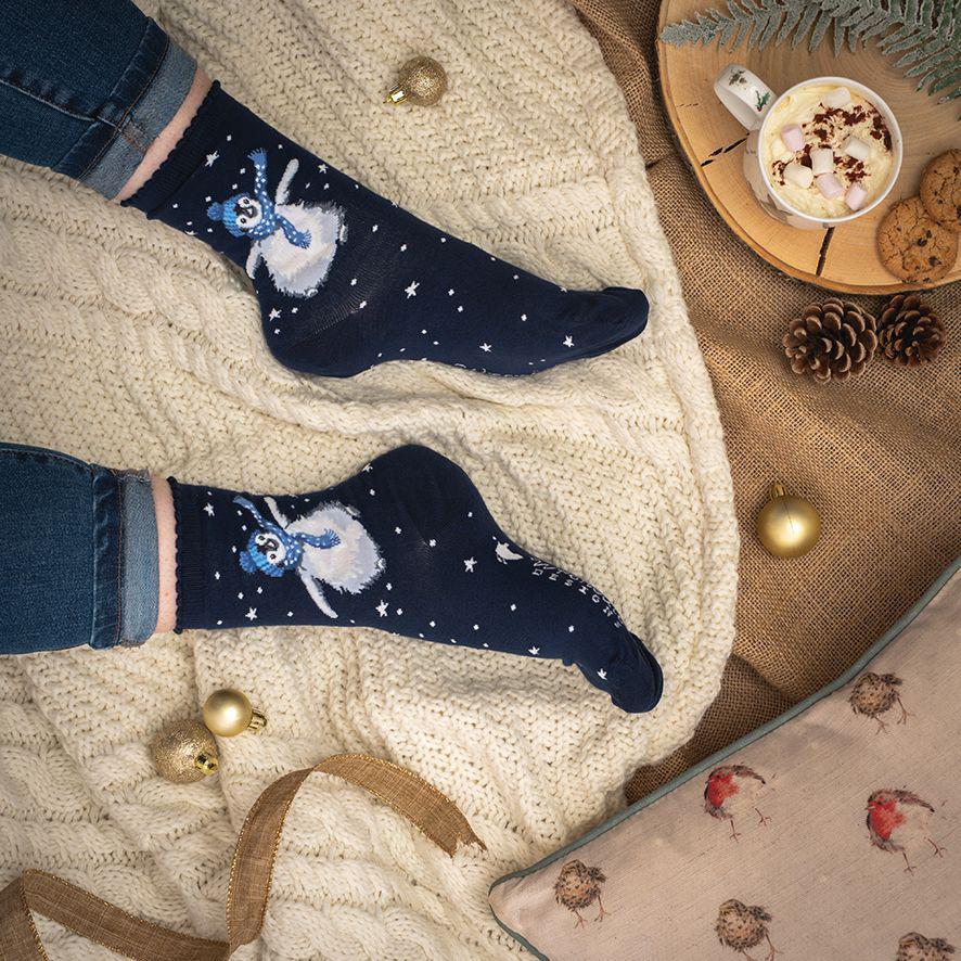 Wrendale Socks | Winter Wonderland Penguin