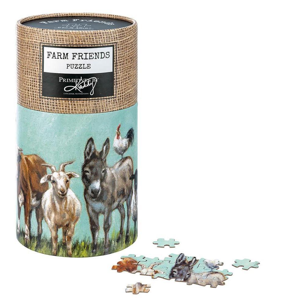 1000 Piece Puzzle | Farm Friends