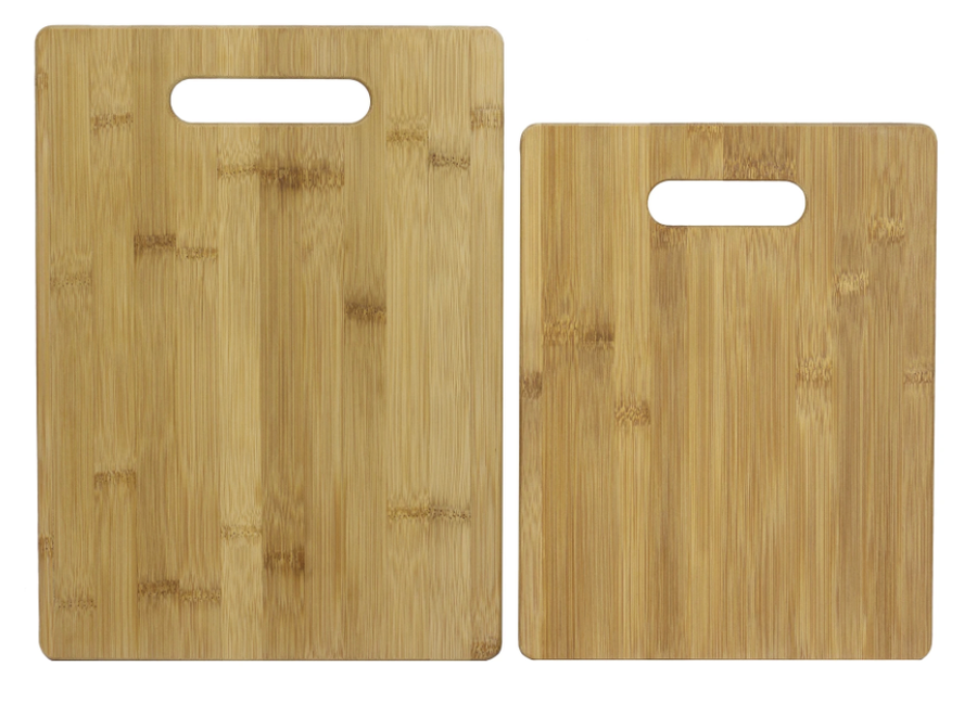 2 Piece Bamboo Cutting Board Set by Totally Bamboo