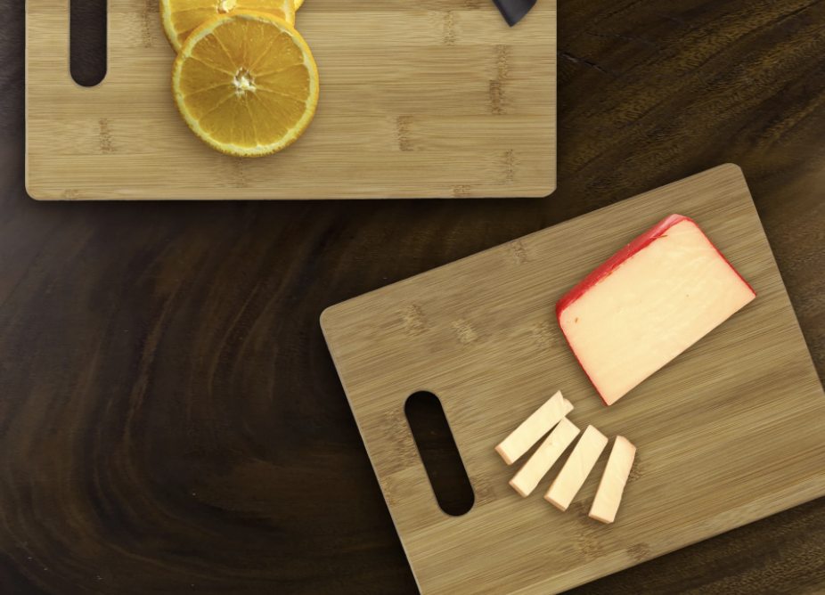 2 Piece Bamboo Cutting Board Set by Totally Bamboo