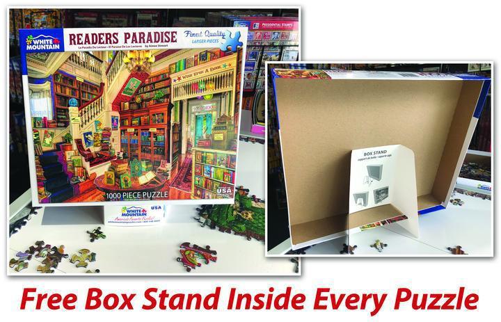 4th Fireworks 1000 Piece Jigsaw Puzzle by White Mountain Puzzle