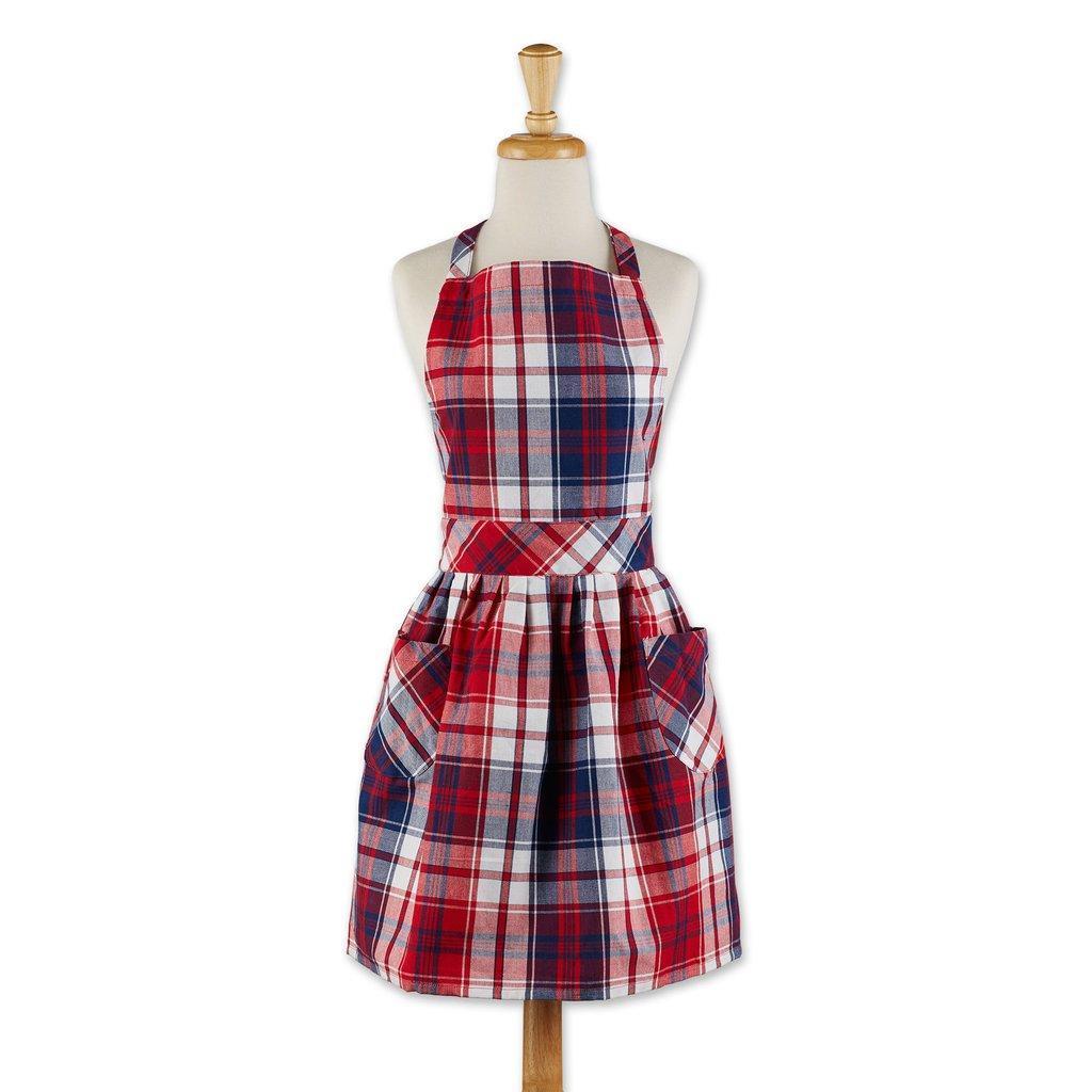 Americana Plaid Apron