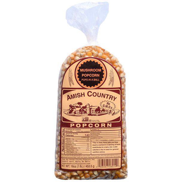 Amish Country Popcorn | Mushroom Popcorn