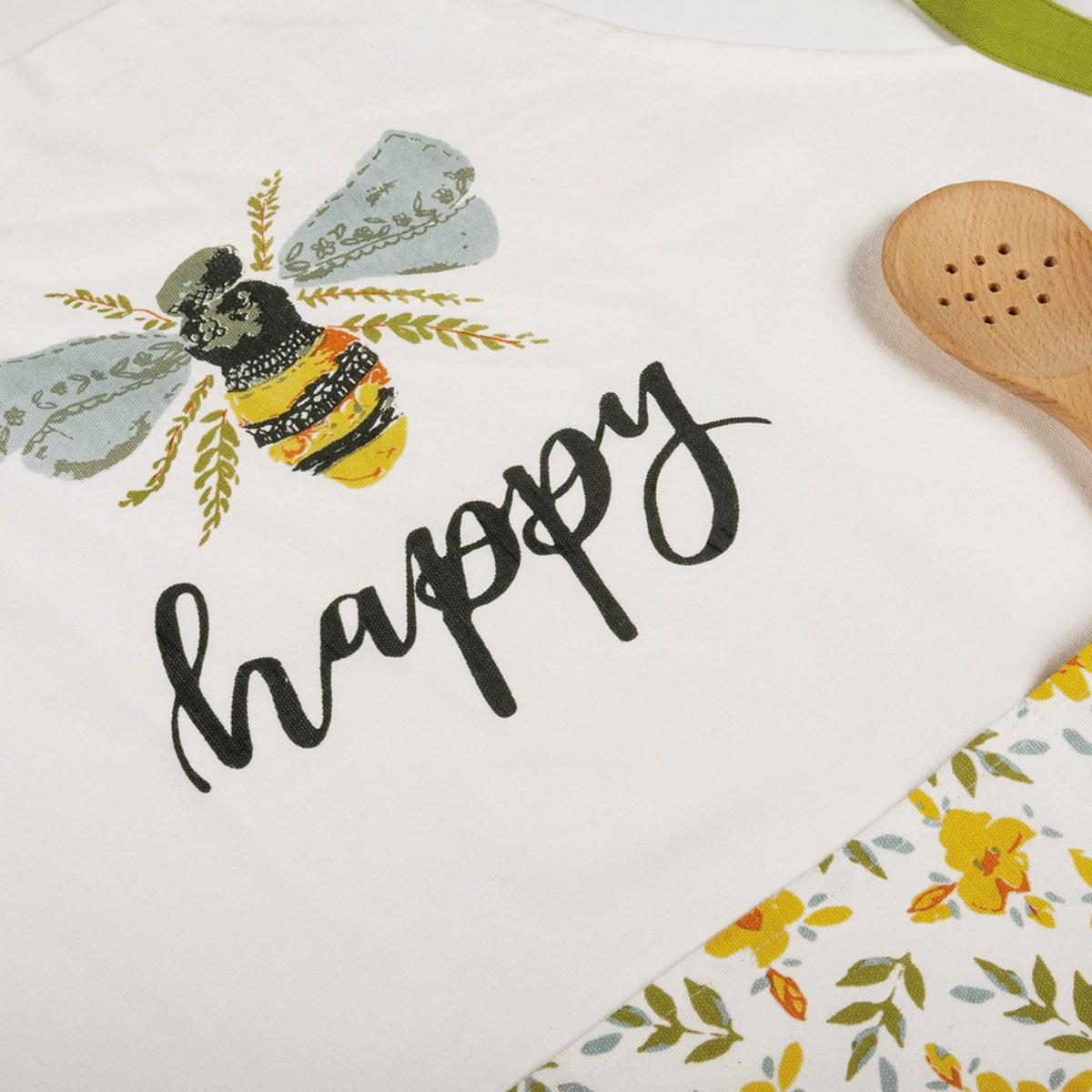 Apron with Pocket | Bee Happy