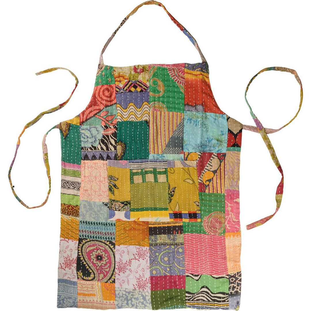 Apron with Pockets | Kantha