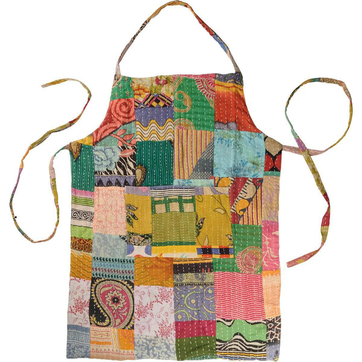 Apron with Pockets | Kantha
