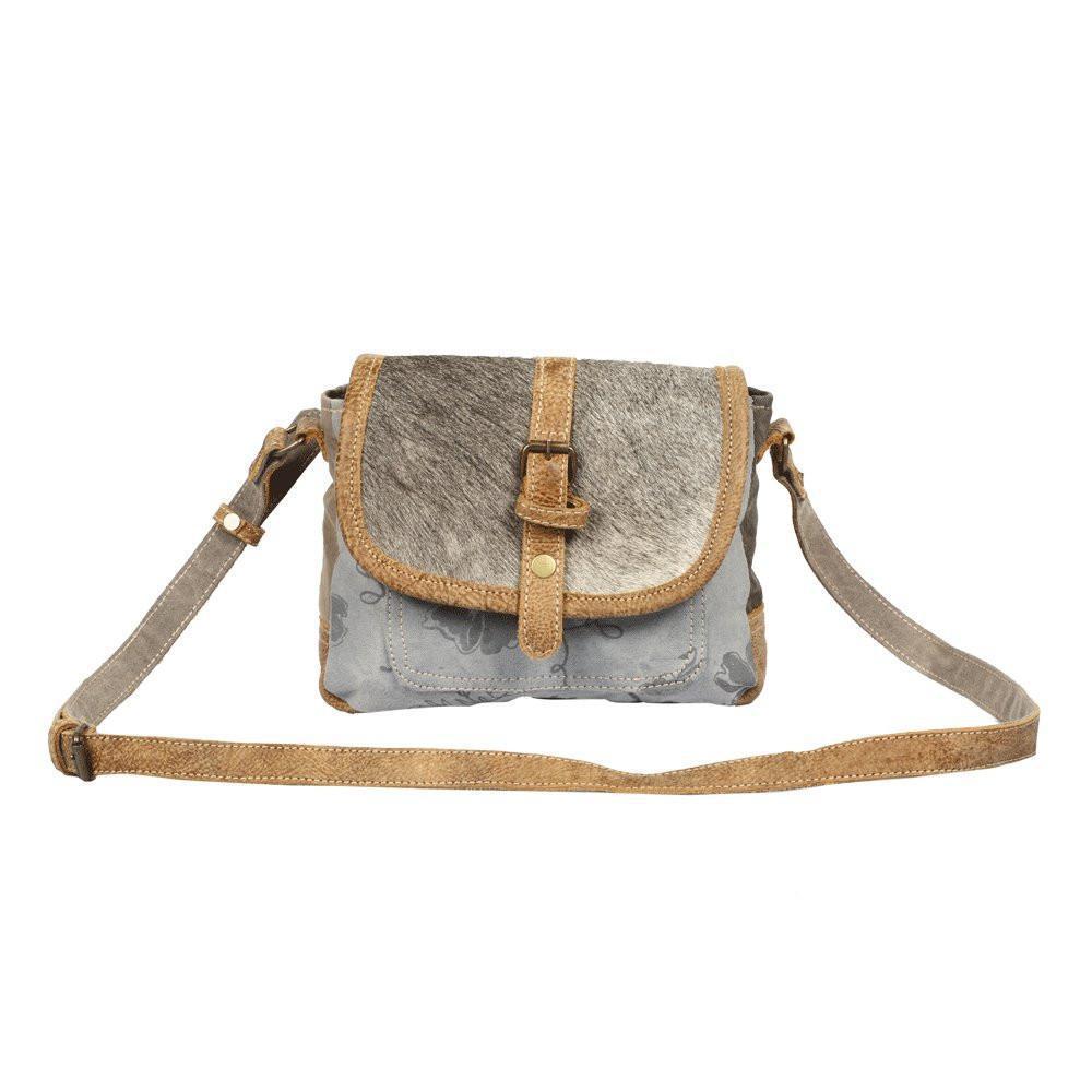 Ashen Flap Small and Cross Body Bag
