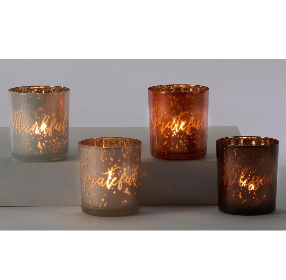 Autumn Votive Candle Holder
