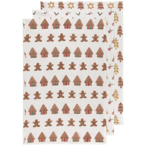 Baker's Flour Sack Towel Set | Christmas Cookies