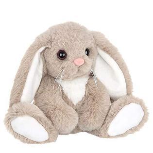 Bearington Collection | Lil' Boomer the Taupe & White Bunny