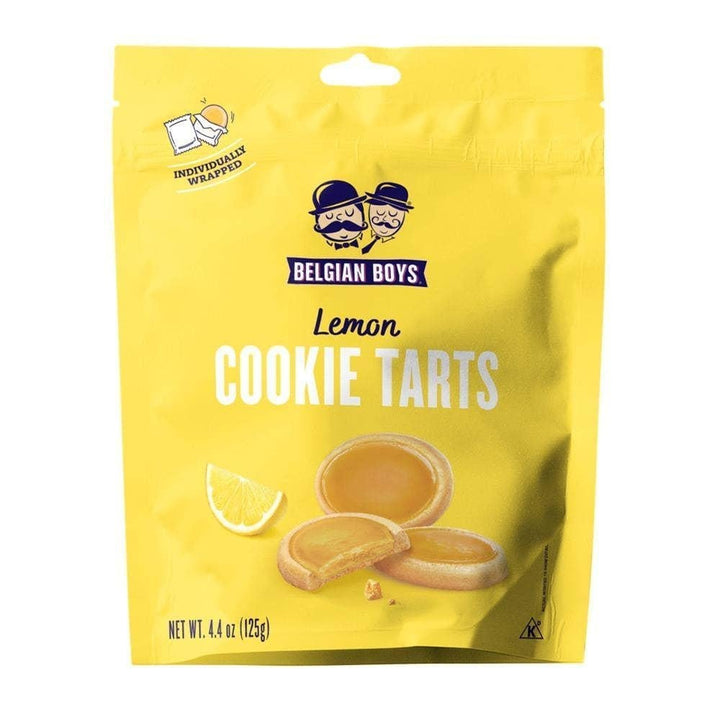 Belgian Boys Lemon Cookie Tarts