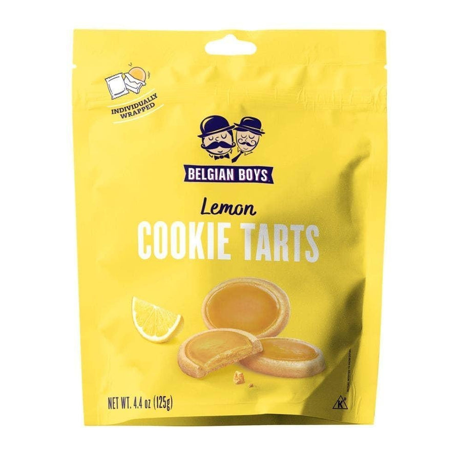 Belgian Boys Lemon Cookie Tarts