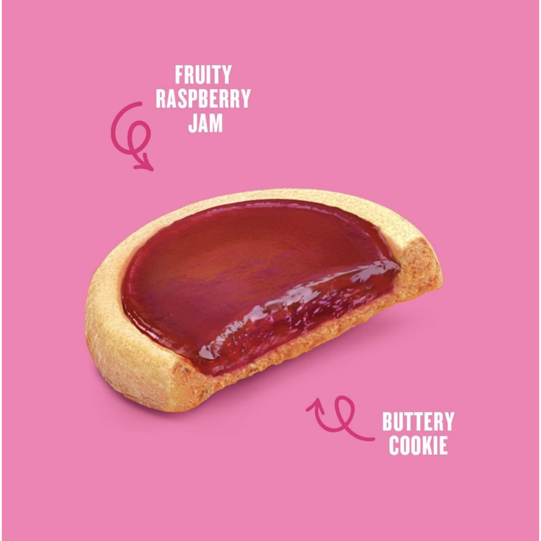 Belgian Boys Raspberry Cookie Tarts