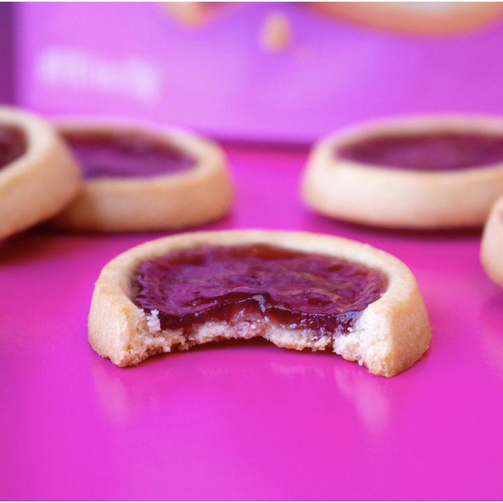 Belgian Boys Raspberry Cookie Tarts