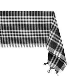 Farmhouse Table Cloth Black