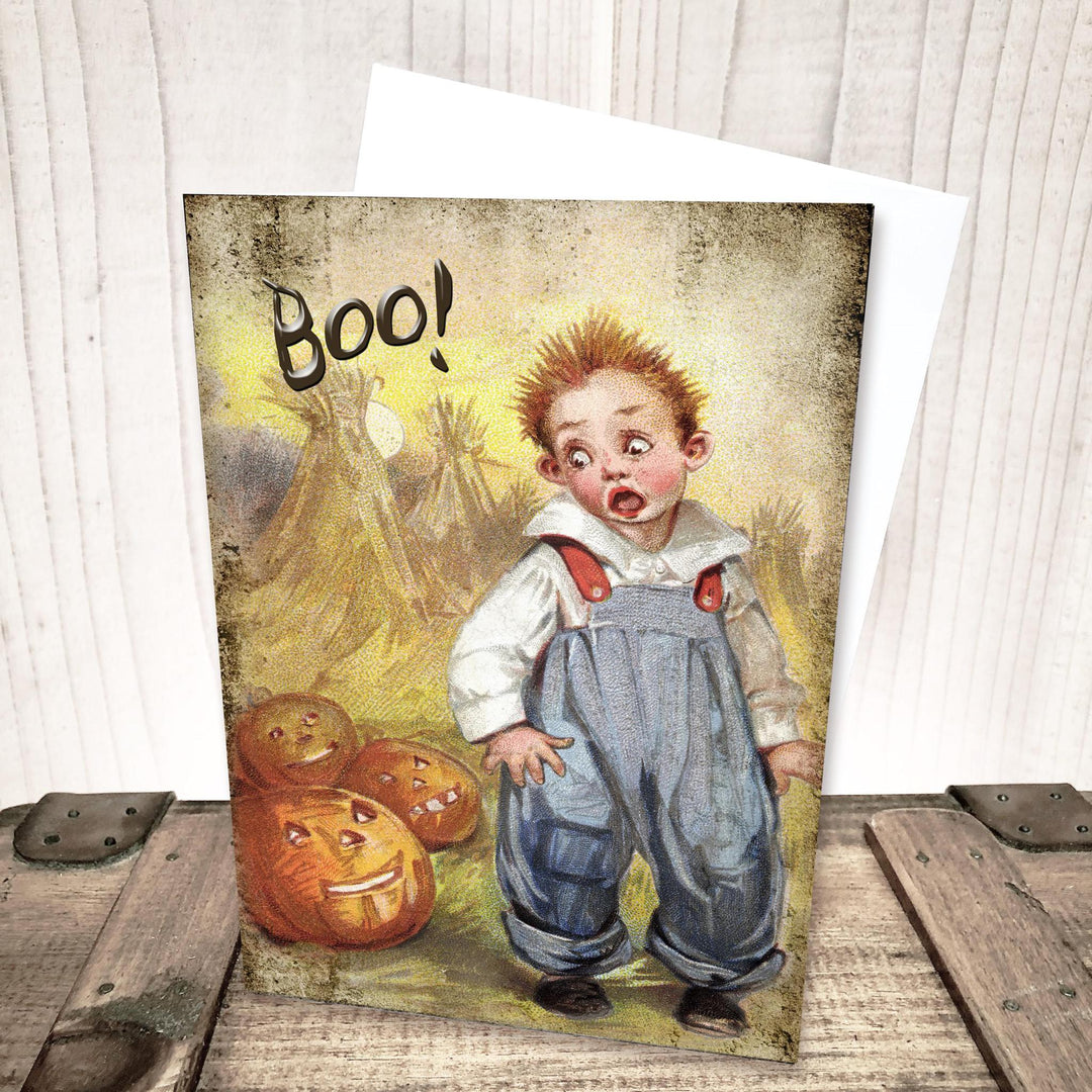 Boo Halloween Card by Yesterday's Best