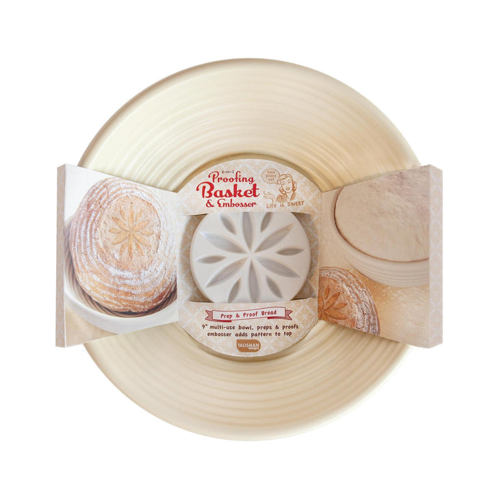 Bread Proofing Basket and Embosser