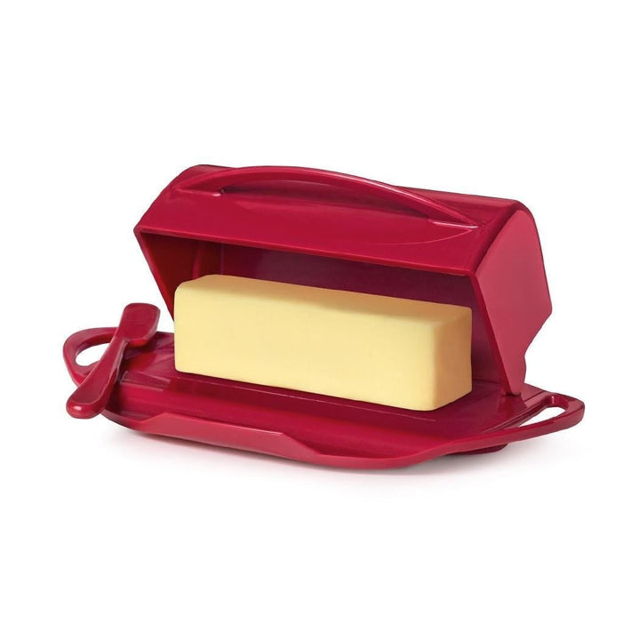 Butterie Butter Dish with attached Flip-Top Lid