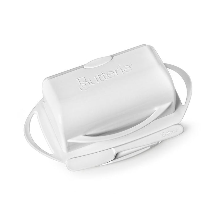 Butterie Butter Dish with attached Flip-Top Lid