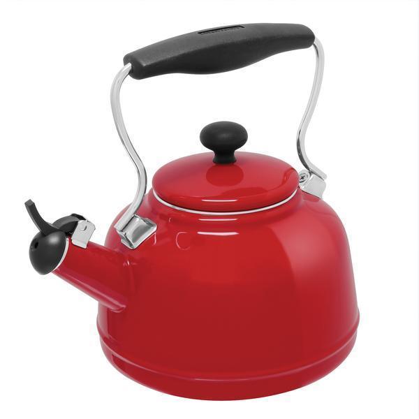 Chantal Vintage Enamel Whistling Tea Kettle