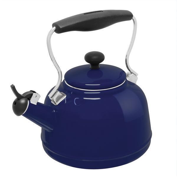 Chantal Vintage Enamel Whistling Tea Kettle