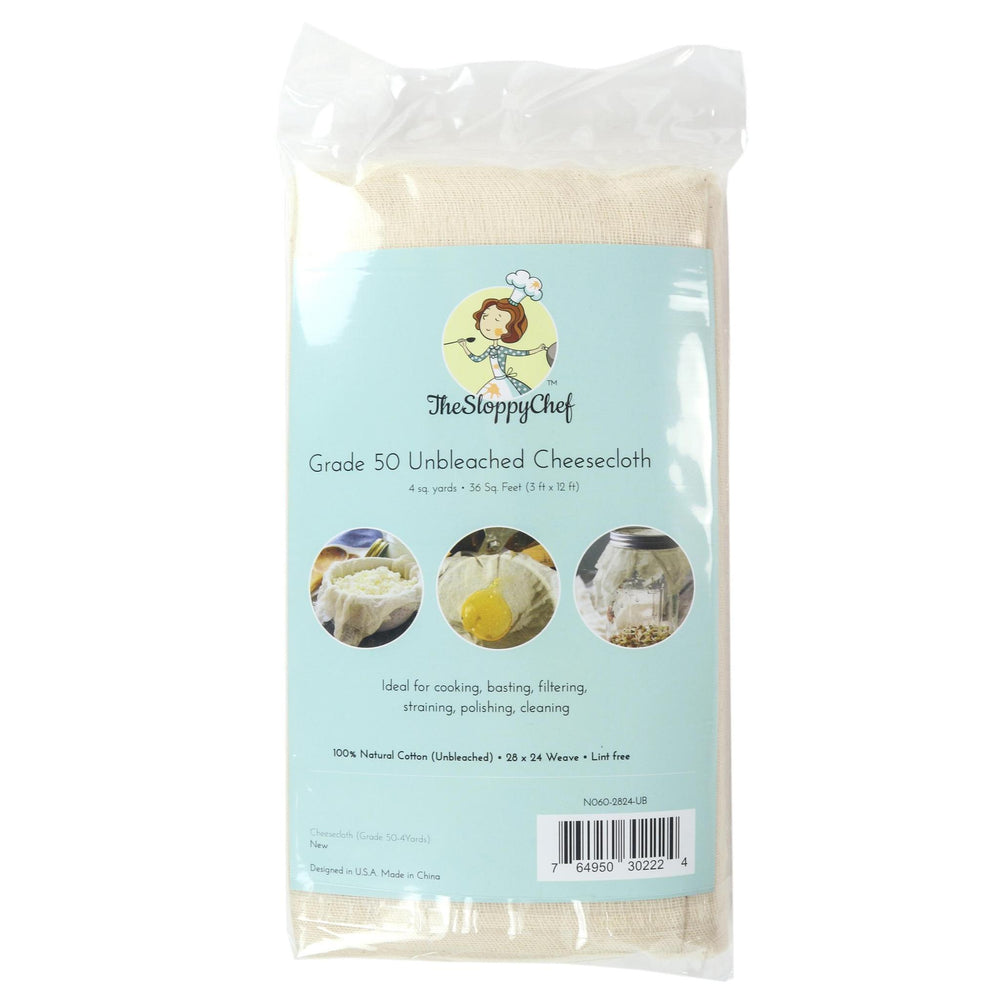Cheesecloth All Natural Unbleached  GRADE 50 - 4 Yards