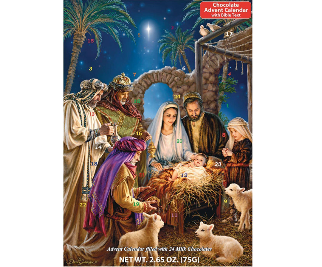 Chocolate Advent Calendar | Shining Light