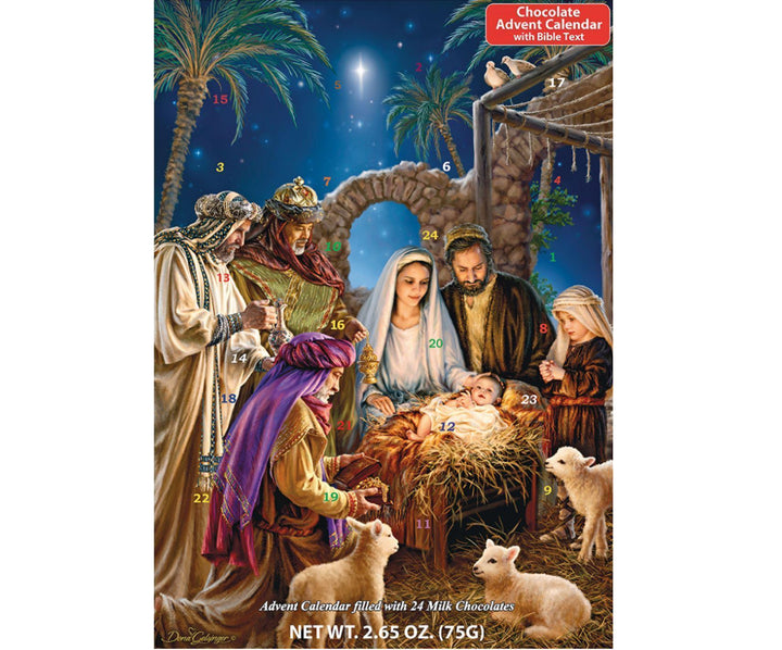 Chocolate Advent Calendar | Shining Light