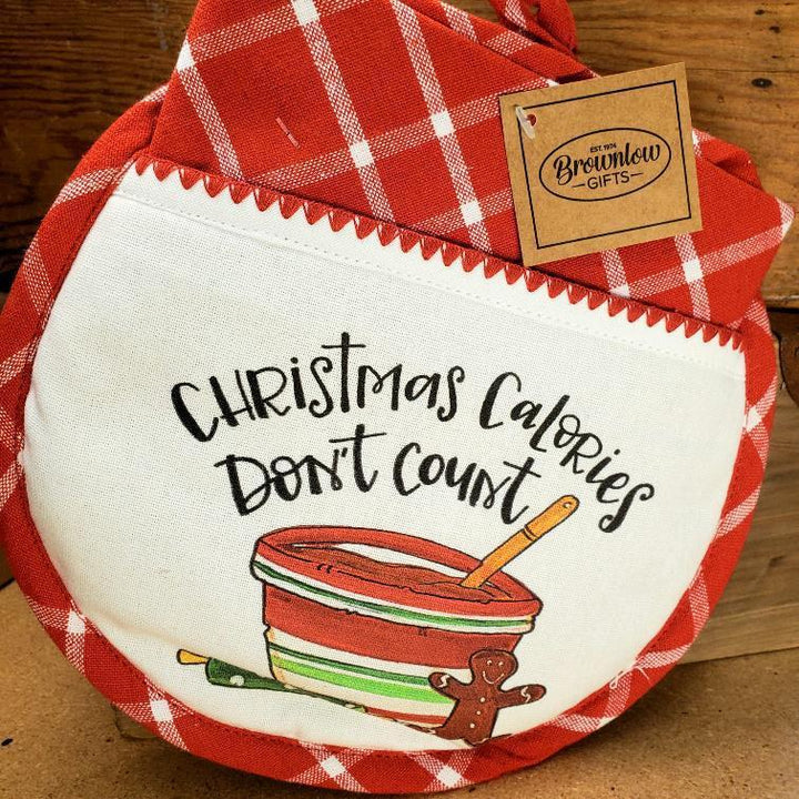 Christmas Hot Pad & Towel Set Christmas Calories