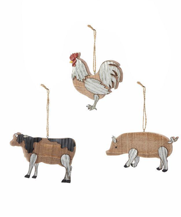 Christmas Ornament | Farm Animal