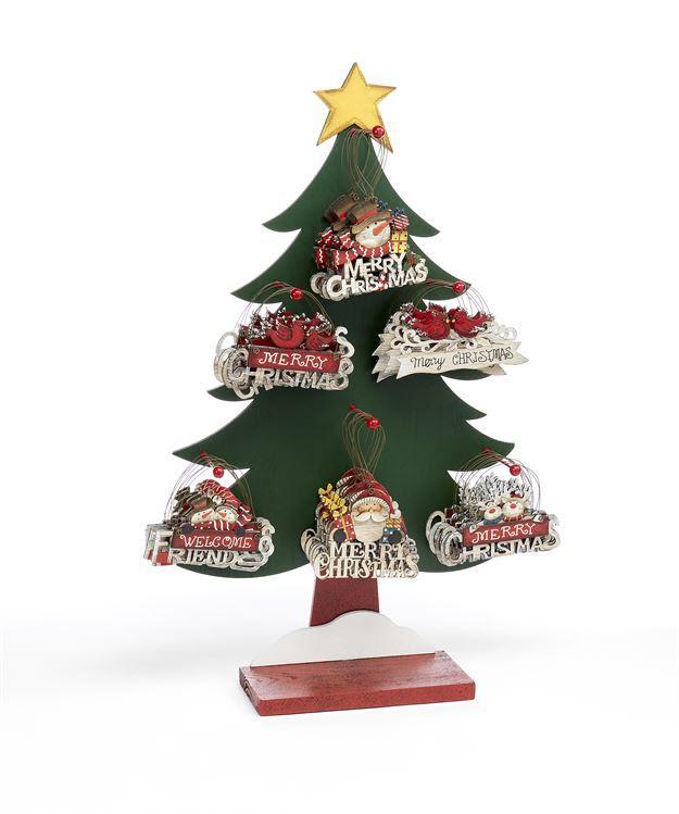 Christmas Ornament | Layered Santa & Friends
