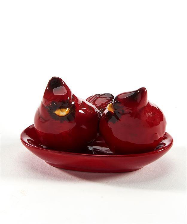 Christmas Salt & Pepper Shakers | Cardinals