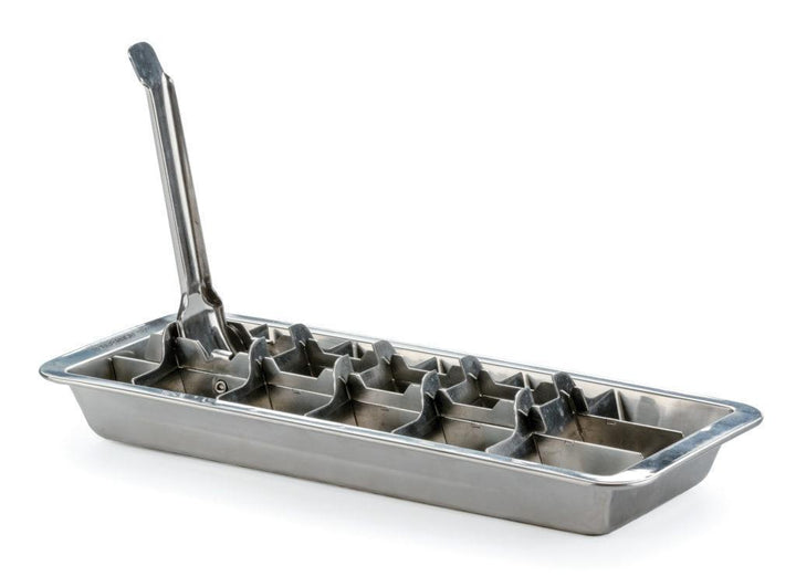 Classic Stainless Steel Ice Cube Tray