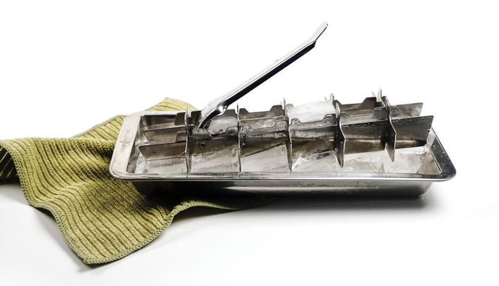 Classic Stainless Steel Ice Cube Tray