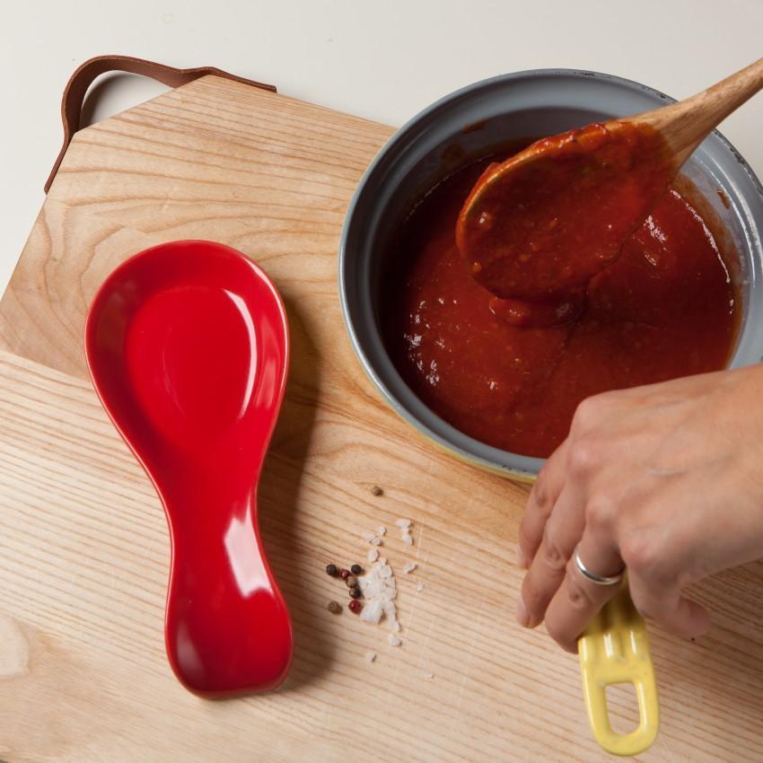 Colorful Stoneware Spoon Rests