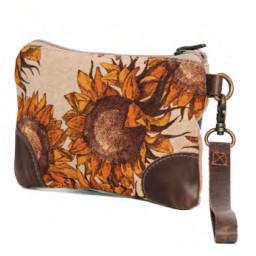 Cott N Curls Wristlet | Sunflower