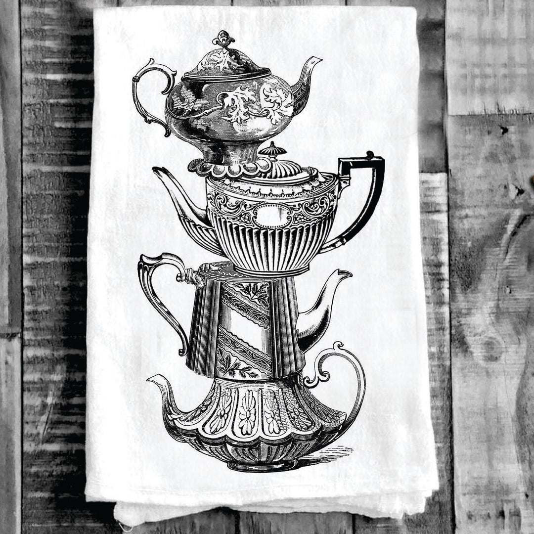 Cotton Tea Towel - Tea Pot