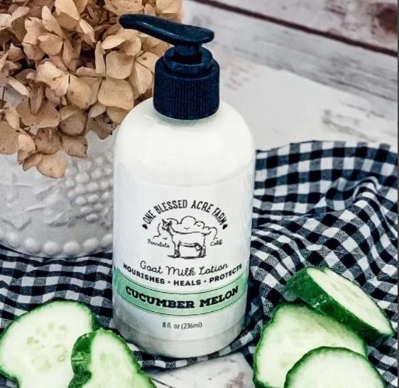 Cucumber Melon Moisturizing Goat Milk Lotion