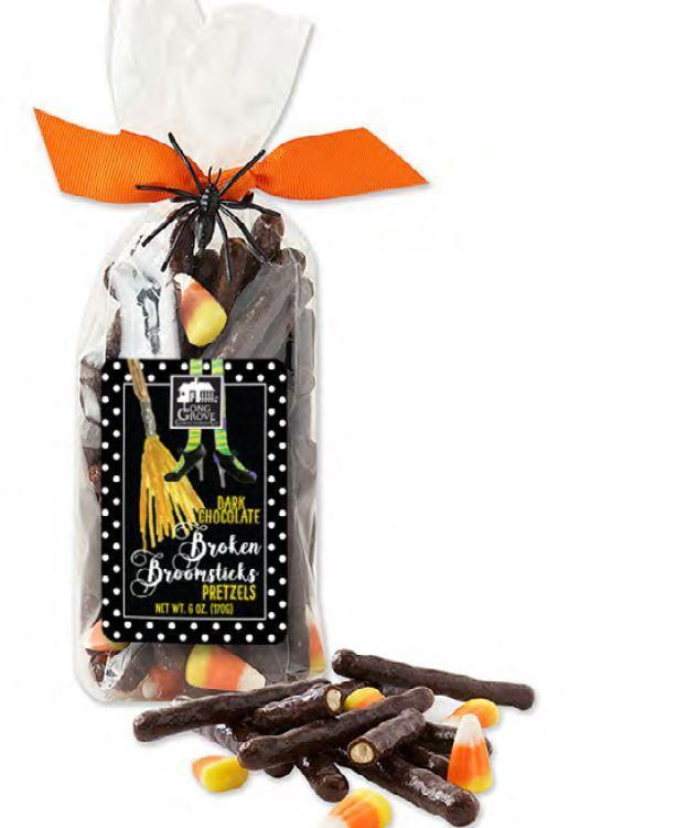 Dark Chocolate Broken Broomsticks