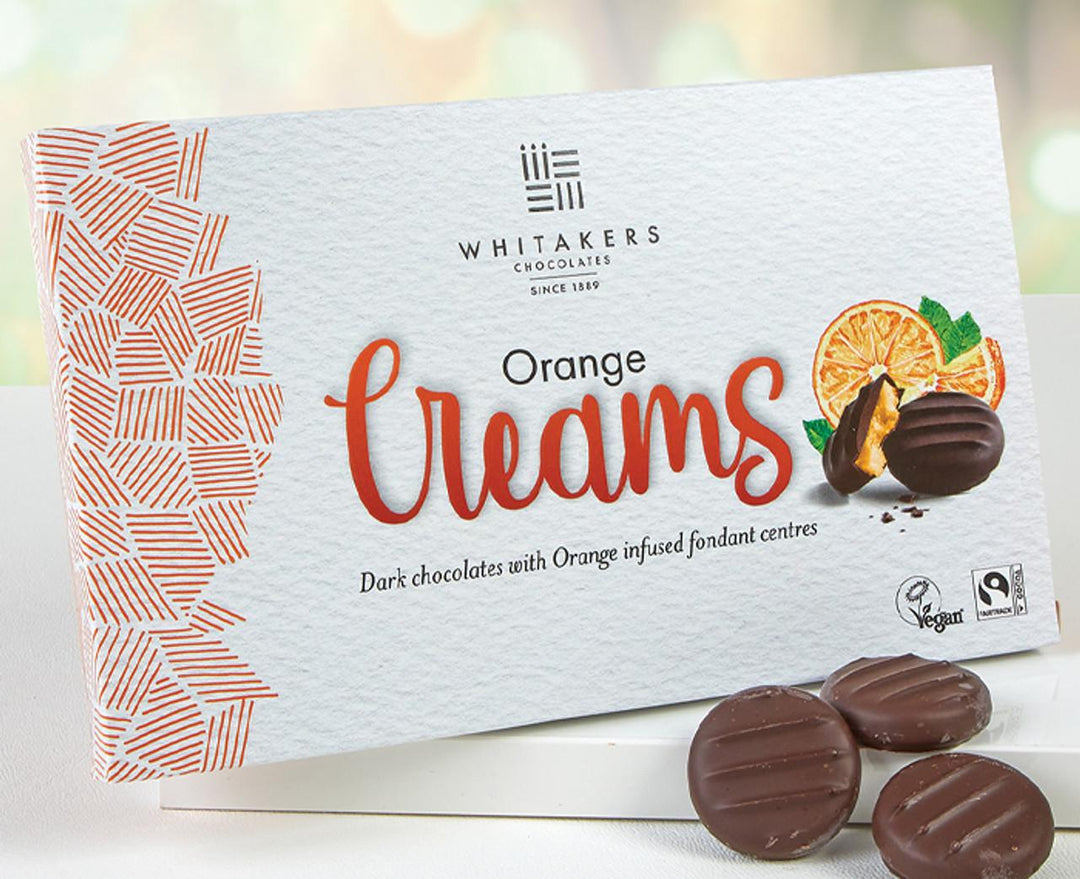 Dark Chocolate Orange Infused Creams