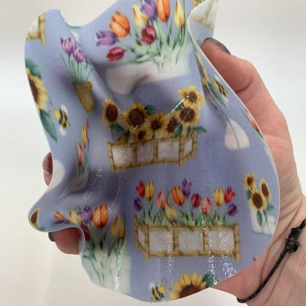 Decorative Silicone Jar Opener Flower Garden